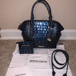 NWT BRAHMIN WITH MATCHING WALLET